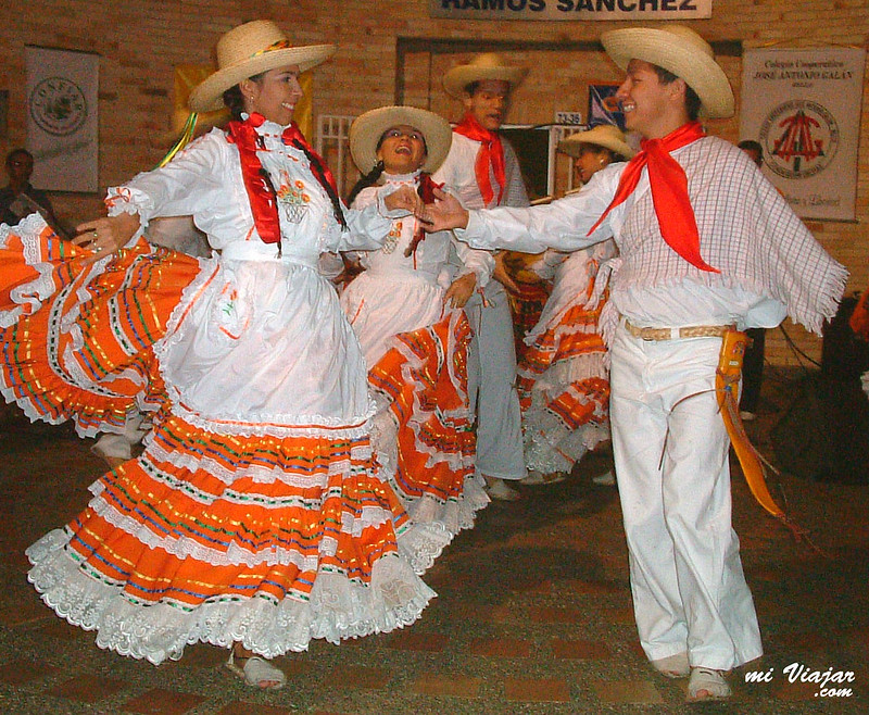 Baile típico, Colombia