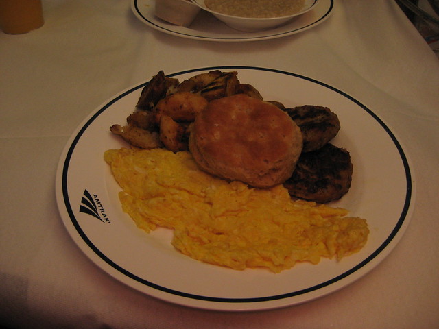 City of New Orleans Breakfast Scrambled Eggs Northbound