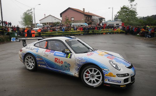 El Porsche de los hermanos Vallejo Temporada 2013