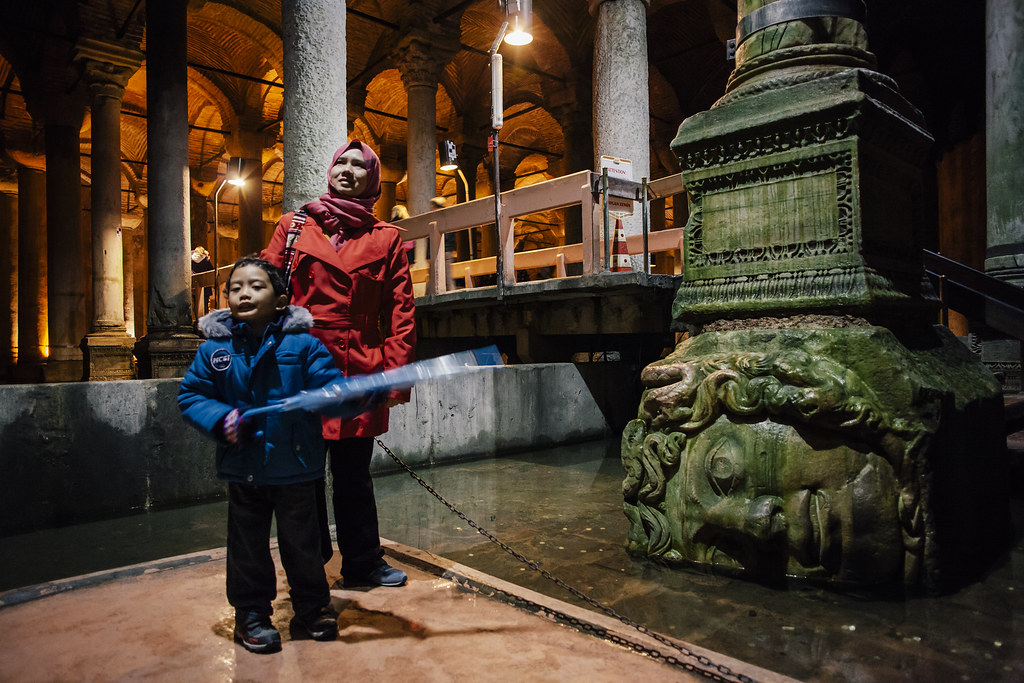 Istanbul | Basilica Cistern | Medusa