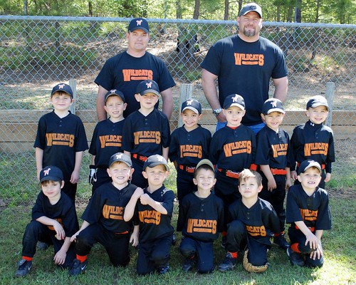 T-Ball Team Picture