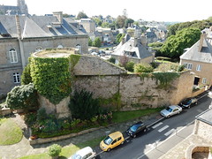 Old Avranches town walls
