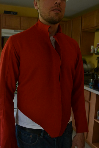 Fitting Doublet, Red Men's Outfit, from 1560's Italy, based heavily on Moroni portraits on MorganDonner.com