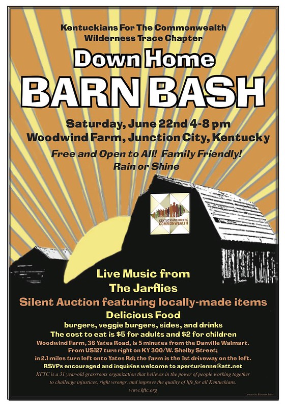 WT 2013 Barn Bash flyer