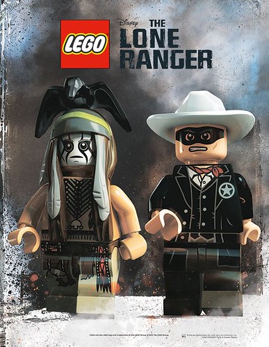 LEGO Lone Ranger Movie Poster