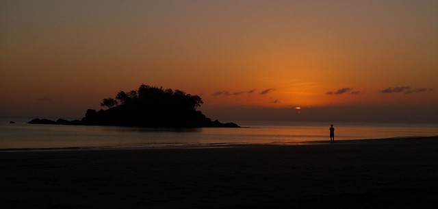 sunset in mayotte