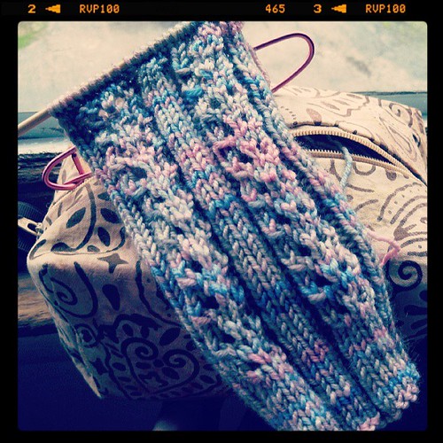 Heel flap time #knitting #sock #knitstagram #sockyarn #Duckies #knit #diy