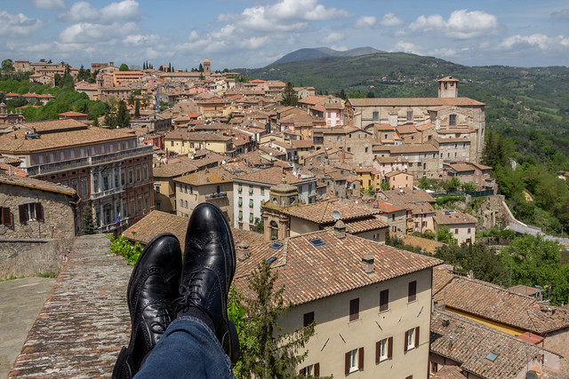 Perugia, Italy - Traveling Boots