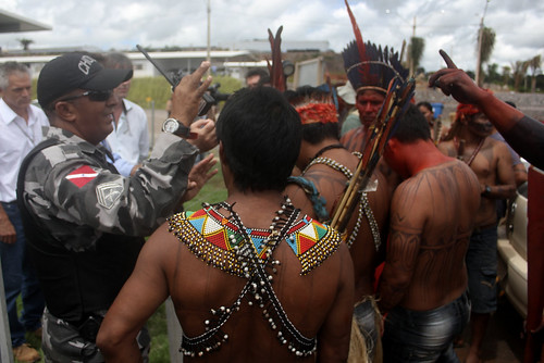 Ocupação do canteiro de obras Belo Monte por mundurukudenuncia, no Flickr