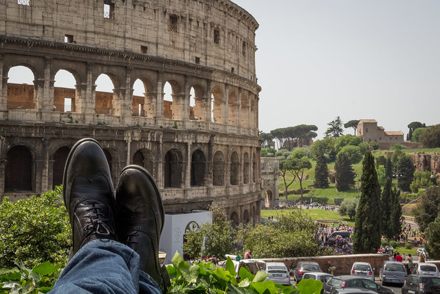 The Colosseum - Rome - Traveling Boots
