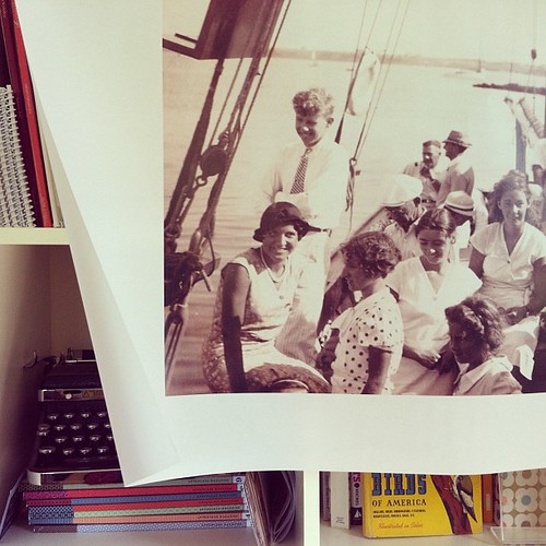 1933, a trip to Nantucket. my great grandparents & friends. big photo, new ideas in the works... #everydayinmay