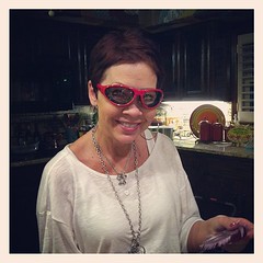 now you know where I get my good looks and onion goggles from!
