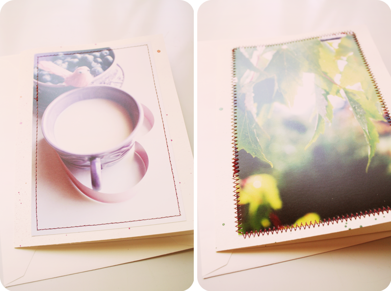 {note card} blueberry tea | sunshine