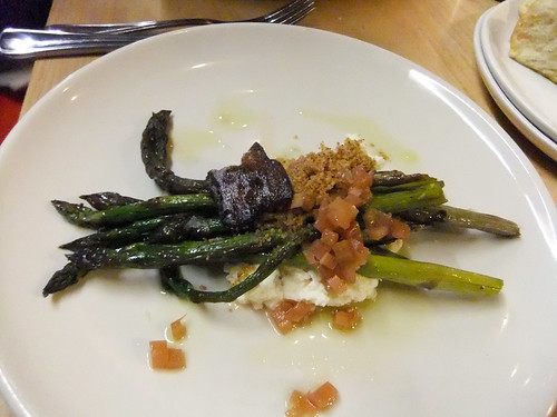 Asparagus with Heritage Bacon, Back Forty West