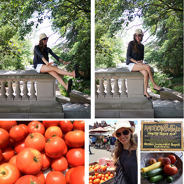 fair vanity, farmers market, Rachel Mlinarchik, fashion blog
