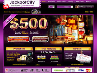 Jackpot City Casino Home