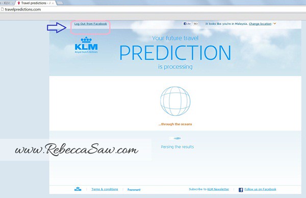 KLM travelpredictions com - page 1