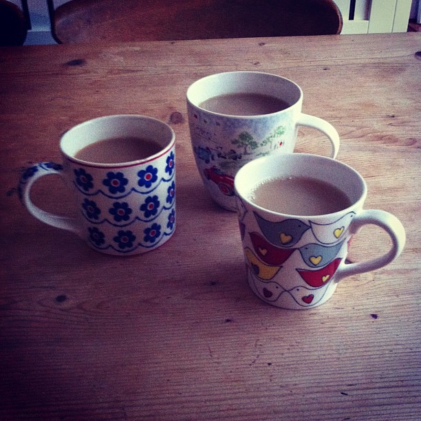 Mugs of victory tea