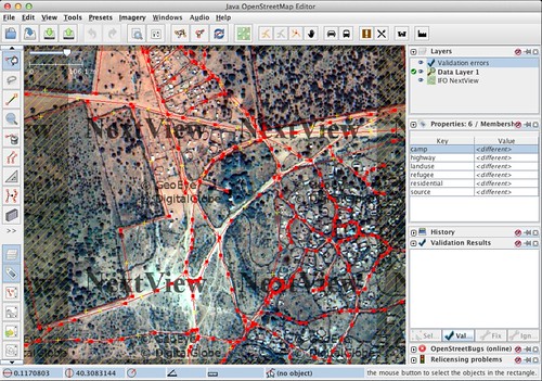 Refugee camp mapping