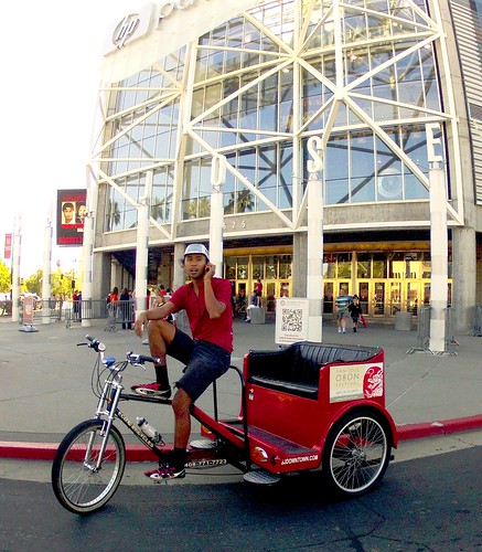 Justin's Rickshaw, HP Pavilion