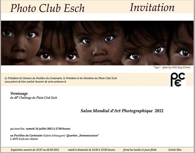 Salon Mondial d' Art Photographique 2012, Luxembourg