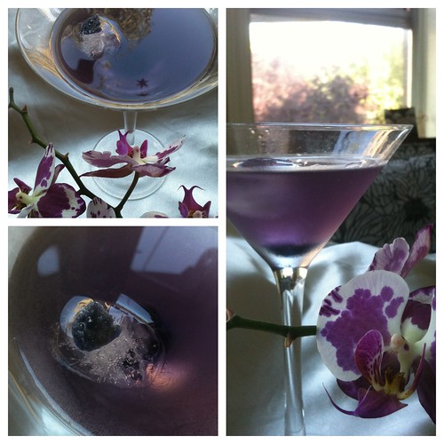 Midnight Violet Cocktail
