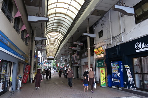 長崎市北部の住吉商店街