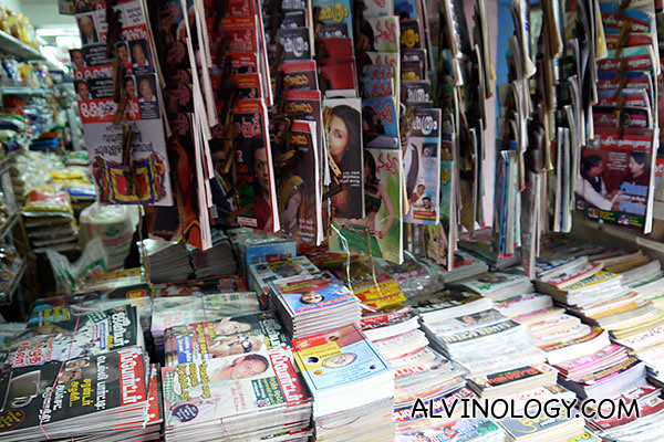 Indian books and magazines