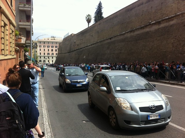 Line to the Vatican