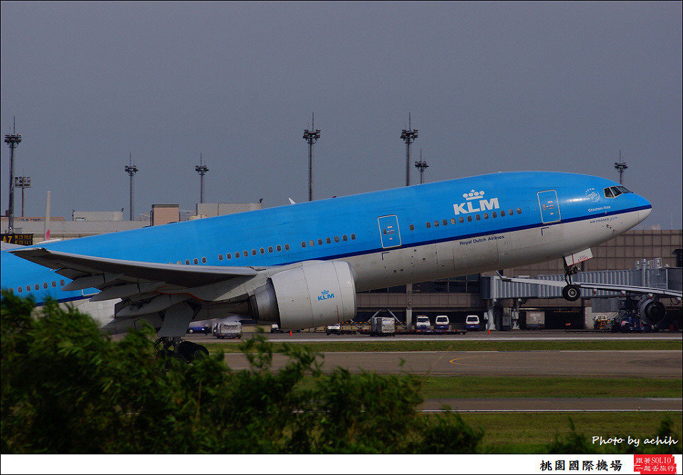 KLM - Royal Dutch Airlines / PH-BQC / Taiwan Taoyuan International Airport
