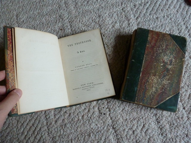 1864 Harper editions of Villette and The Professor