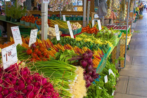 Fresh produce at the Byward Market