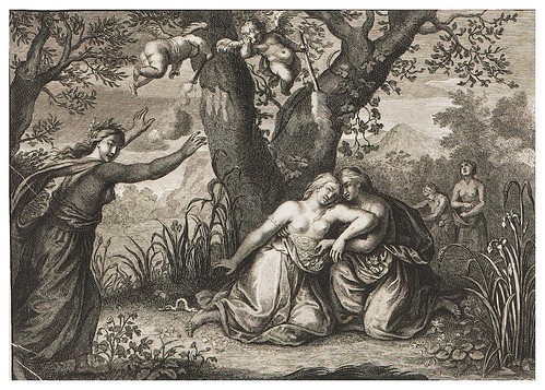 015- La muerte de Euridice-Ovid's Metamorphoses In Latin And English V.2- Bernard Picart-© UniversitättBibliotheK Heidelberg