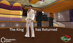 Casino - The King Outfit in PlayStation Home