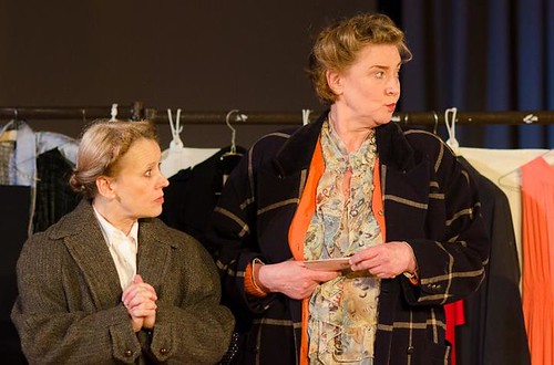 Hetty (Hilary Davies) and Flora (Hazel Eadie) in Arkle's production of We Happy Few. Photo © Chris Close
