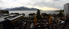 View from Grand Hotel Suisse balcony in Montreaux
