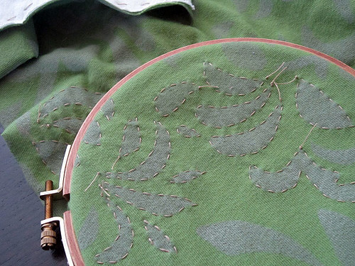 Anna's Garden stitching