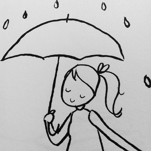 Umbrella girl.