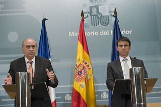 Manuel Valls y Jorge Fernández Diaz