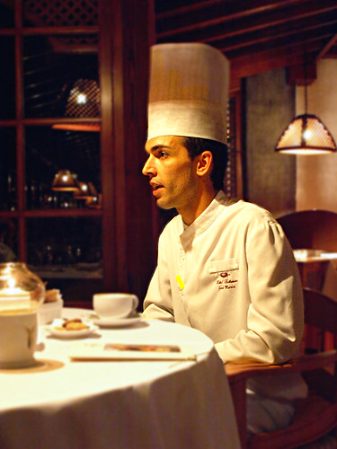 Chef José Marín, La Parrilla, Hotel Botánico