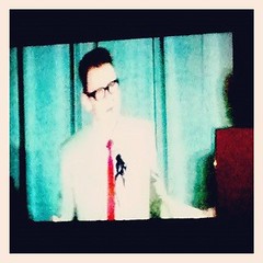 Newbery winner Jack Gantos (sorry about the crappy quality)