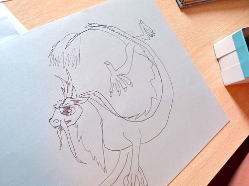 Phee Draws A Quick Dragon