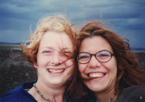 Ashley and Susan in Taos 1996