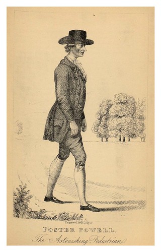 002-El asombroso caminante- The book of wonderful characters.. 1869- Henry Wilson- © Harvard University Library