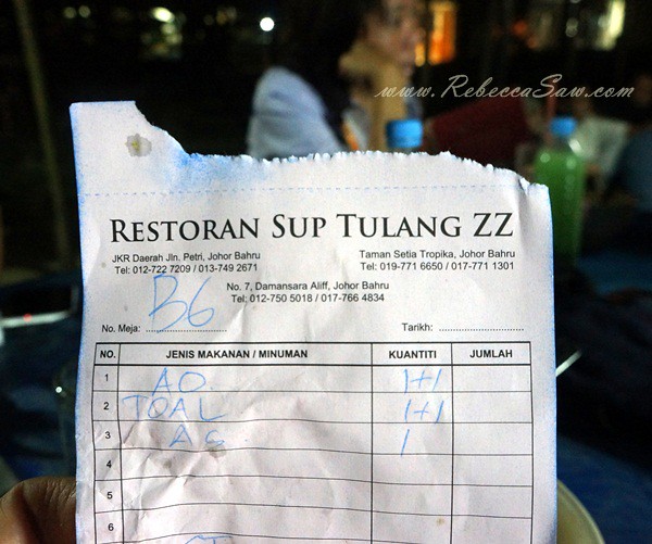 Restoran ZZ Sup Tulang, Johor bahru-005