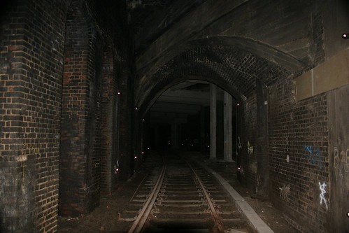 Railway tunnels underneath Smithfield Meat Market