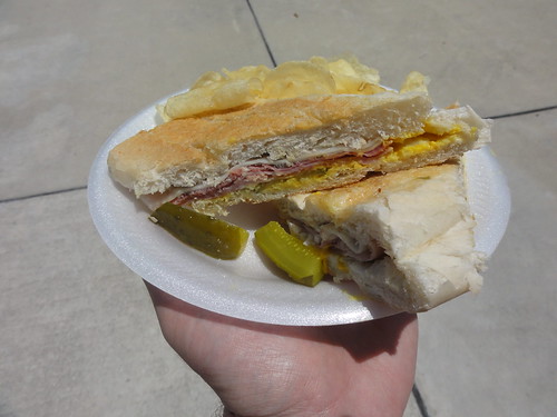 A Cuban sandwich