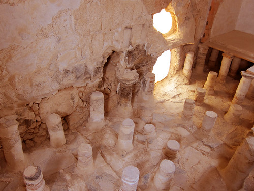 roman bath house @ Masada