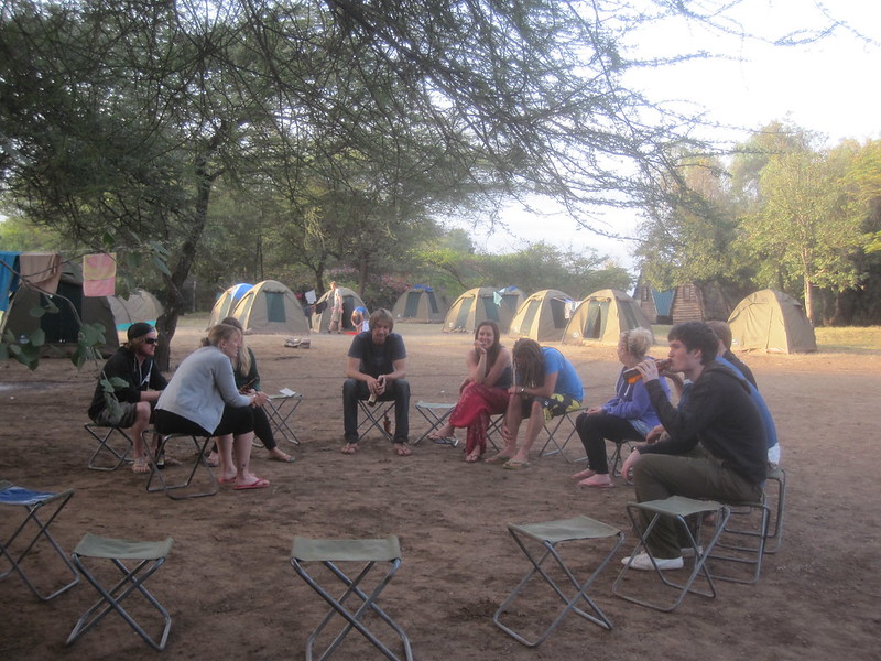 Campground Tanzania Africa