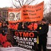 "Close Guantanamo" banners